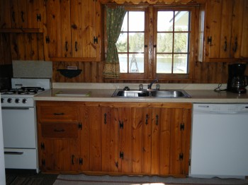 Even the Kitchen has a view of the Lake!